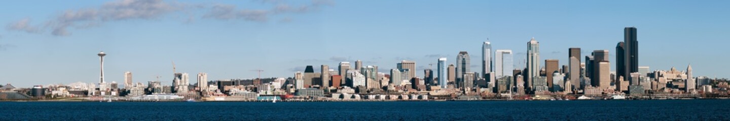 Fototapeta na wymiar Seattle Downtown panorama