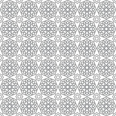 seamless islamic pattern and background vector illustration