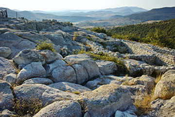 Obraz premium Amazing view The ancient Thracian city of Perperikon, Kardzhali Region, Bulgaria