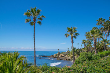 Laguna Beach, Orange County, Southern California Coastline 