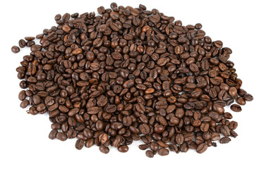 espresso coffee bean isolate in white background