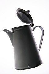 An old vintage milk jug