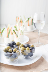 Hotel / catering food. Olive