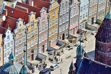 Old town of Gdansk - obrazy, fototapety, plakaty
