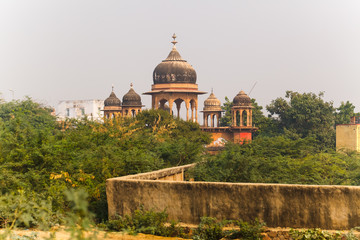 Domes of the temple in India