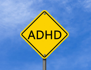 Warning Sign ADHD