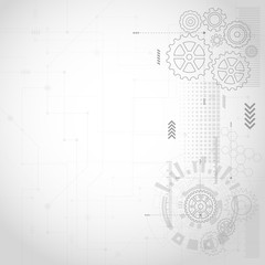 Obraz premium Abstract Technology Background
