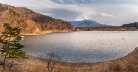 Lake Shoji and Fujisan
