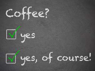Obraz premium coffee?