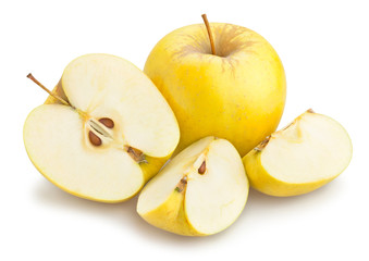 Naklejka na ściany i meble golden delicious apples