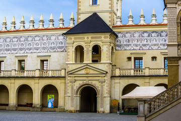 Renaissance castle in Krasiczyn 