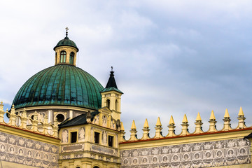 Obraz premium Renaissance castle in Krasiczyn 