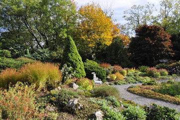 Another shot of the colourful trees in the park