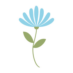 beauiful garden flower icon vector illustration design