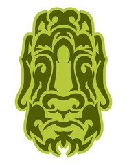 Obraz premium Easter island statue. Tribal icon rapa nui