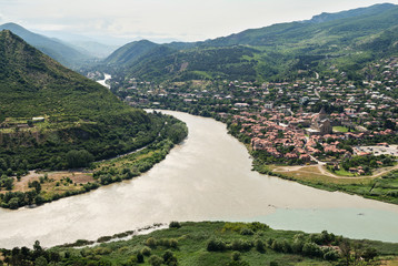 City of Mtskheta in Georgia © v_blinov