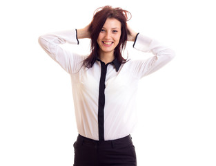 Young woman businesswoman