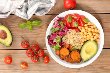 vegetable salad bowl