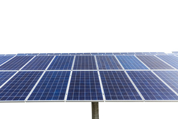 Solar Panel with white background