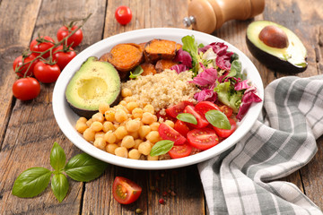 vegetable salad bowl