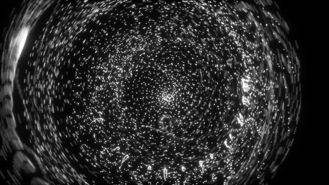 Overlay background. Exploding particles, flying fragments in different directions, twisting white dots. Smashing glass. You can use different types of overlay and get great effects.