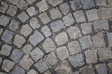 Gray concrete pavement texture background