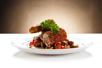 Roast duck