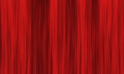 Vorhang in Rot - Theater Background