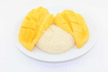 Mango on sticky rice  