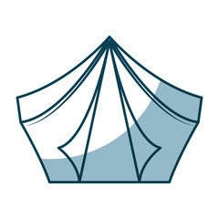 camping tent isolated icon vector illustration design