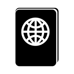 passport document isolated icon vector illustration design