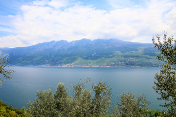 Obraz premium limone - garda lake