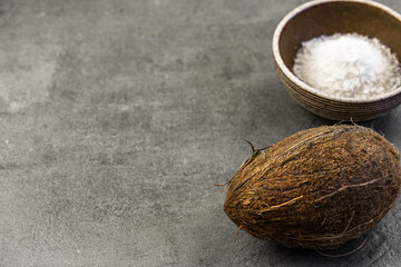 Coconuts isolated on white background. Collection. Coconut vegan milk non dairy in bottles. Coconut milk for your design. Coconut milk infographics. Vector illustration.