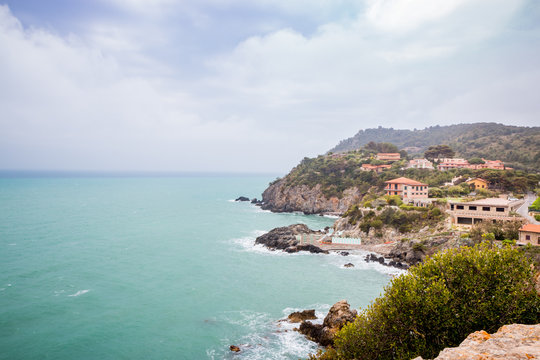 C&ocirc;te m&eacute;diterran&eacute;enne &agrave; Talamone en Toscane