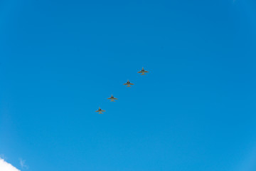 Moscow, the parade on May 9, 2017 aircraft