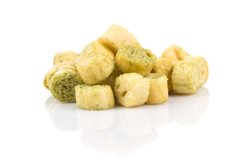 Garlic bread with herbs