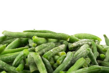 Frozen cut green beans vegetable