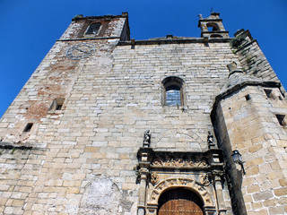 iglesia de san mateo en caceres