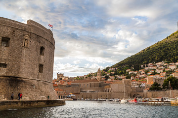 Dubrovnik's old harbour