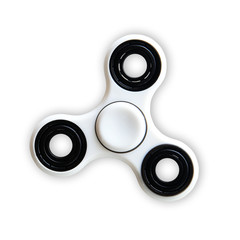spinner stress relieving toy isolated on on white