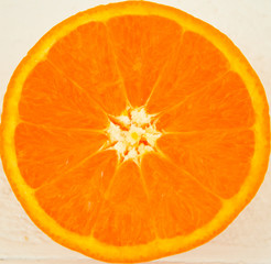 Close up of orange fruit