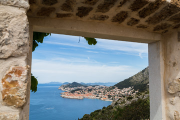 Framing Stari Grad in Dubrovnik