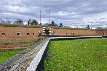 Fresh looking grass near the fort