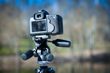 Camera close up
