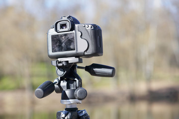 Camera close up
