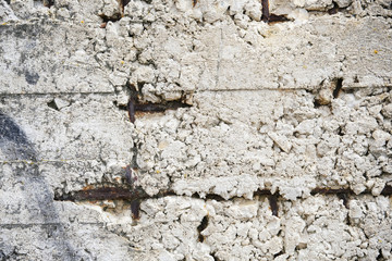 Background with the image of a concrete wall