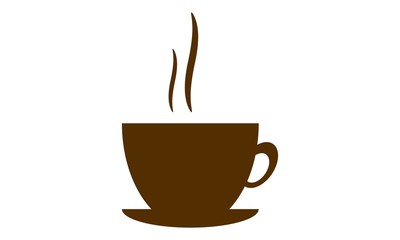 Kaffeetasse Icon Silhouette