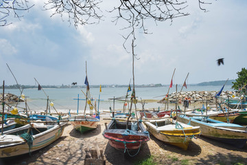 boats at shore