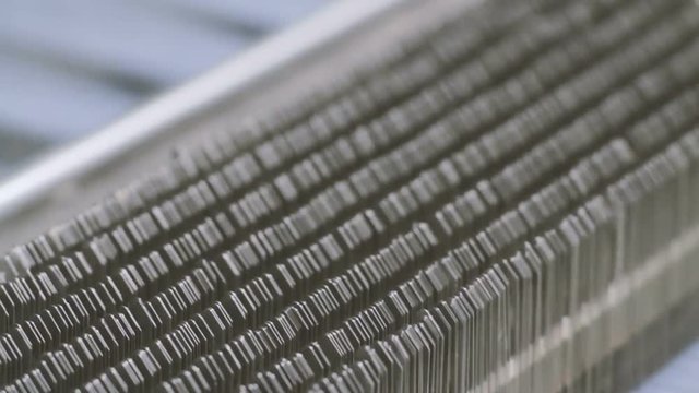 Manufacture Industrial Textiles Production Line with Automatic Weavers in a Factory