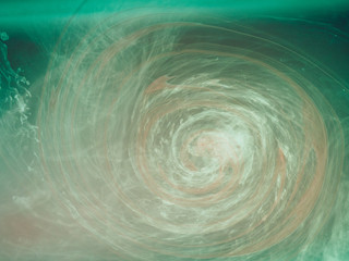 Abstract colored background. Colored smoke, ink in water, the patterns of the universe. Abstract movement, frozen multicolor flow of paint. Horizontal photo with soft focus, blurred backdrop.